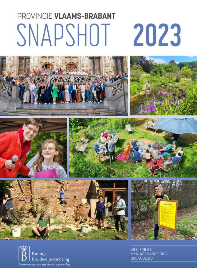 Cover snapshot Vlaams Brabant 2023