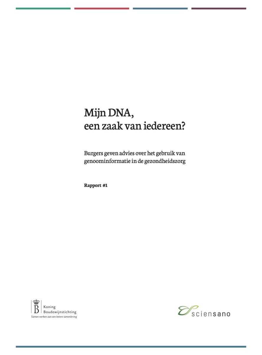 COV Mijn DNA, een zaak van iedereen?