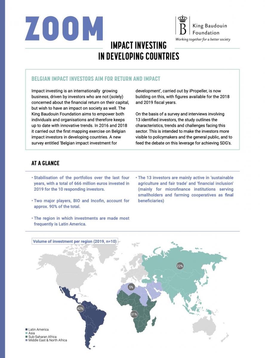 COV ZOOM: Impact investing in developing countries
